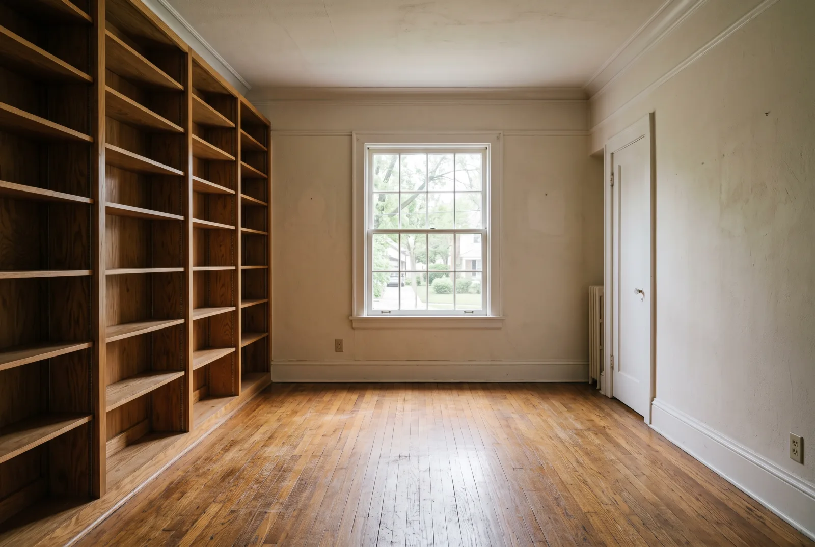 Interior of a Clayton property prepared for an estate sale